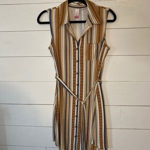No Boundaries Belted Dress